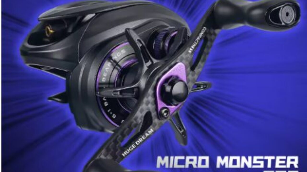 KINGDOM MICRO MONSTER PRO 右ハンドル Kingdom Micro Monster Pro Baitcasting Fishing Reel 138g 7.6